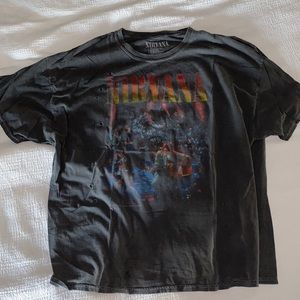 oversized nirvana t shirt